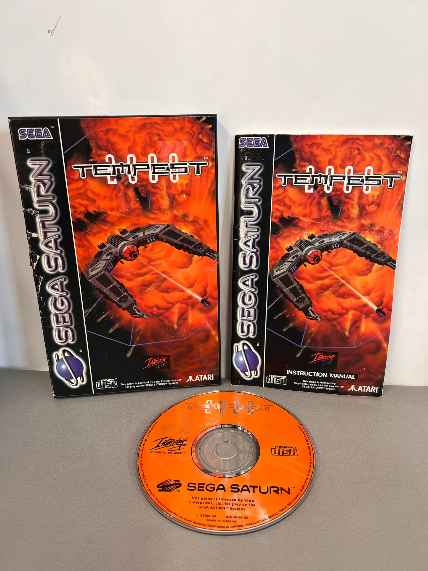 Tempest Sega Saturn