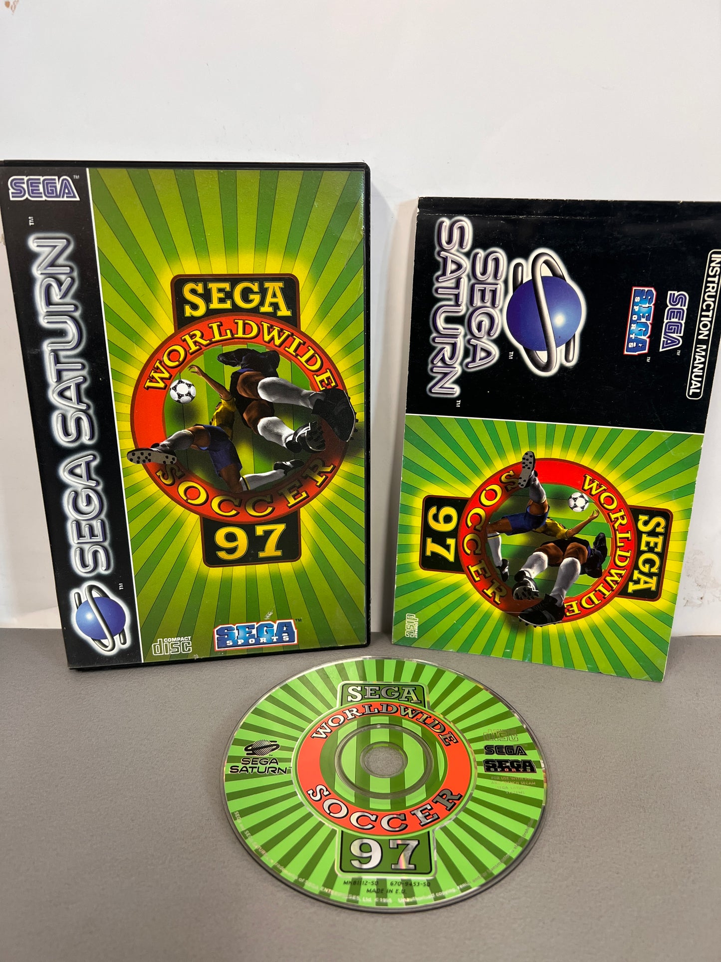 Sega Worldwide Soccer 97 Sega Saturn