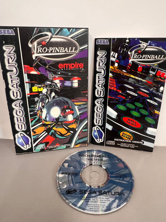 Pro Pinball the web Sega Saturn