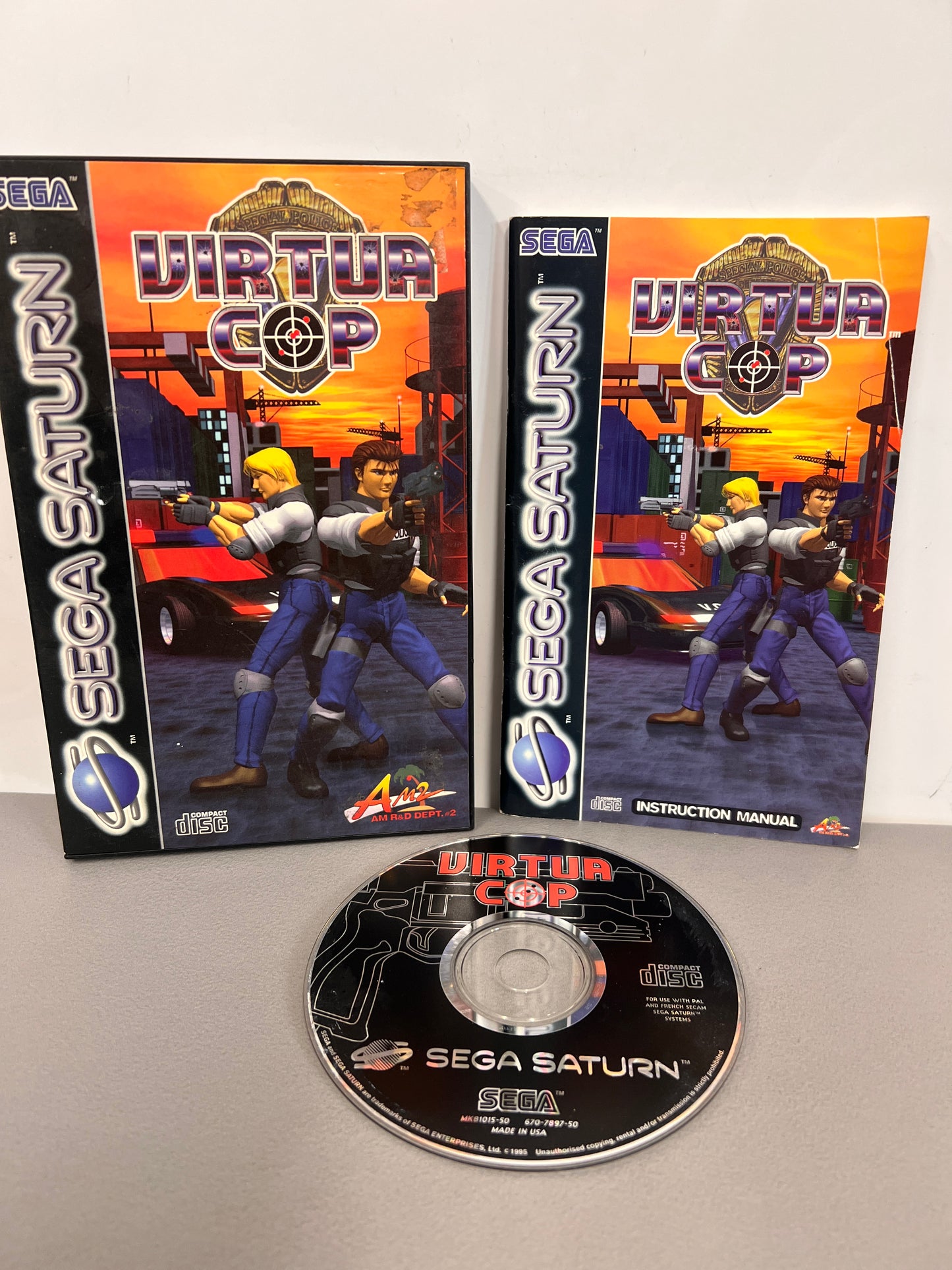 Virtua Cop Sega Saturn