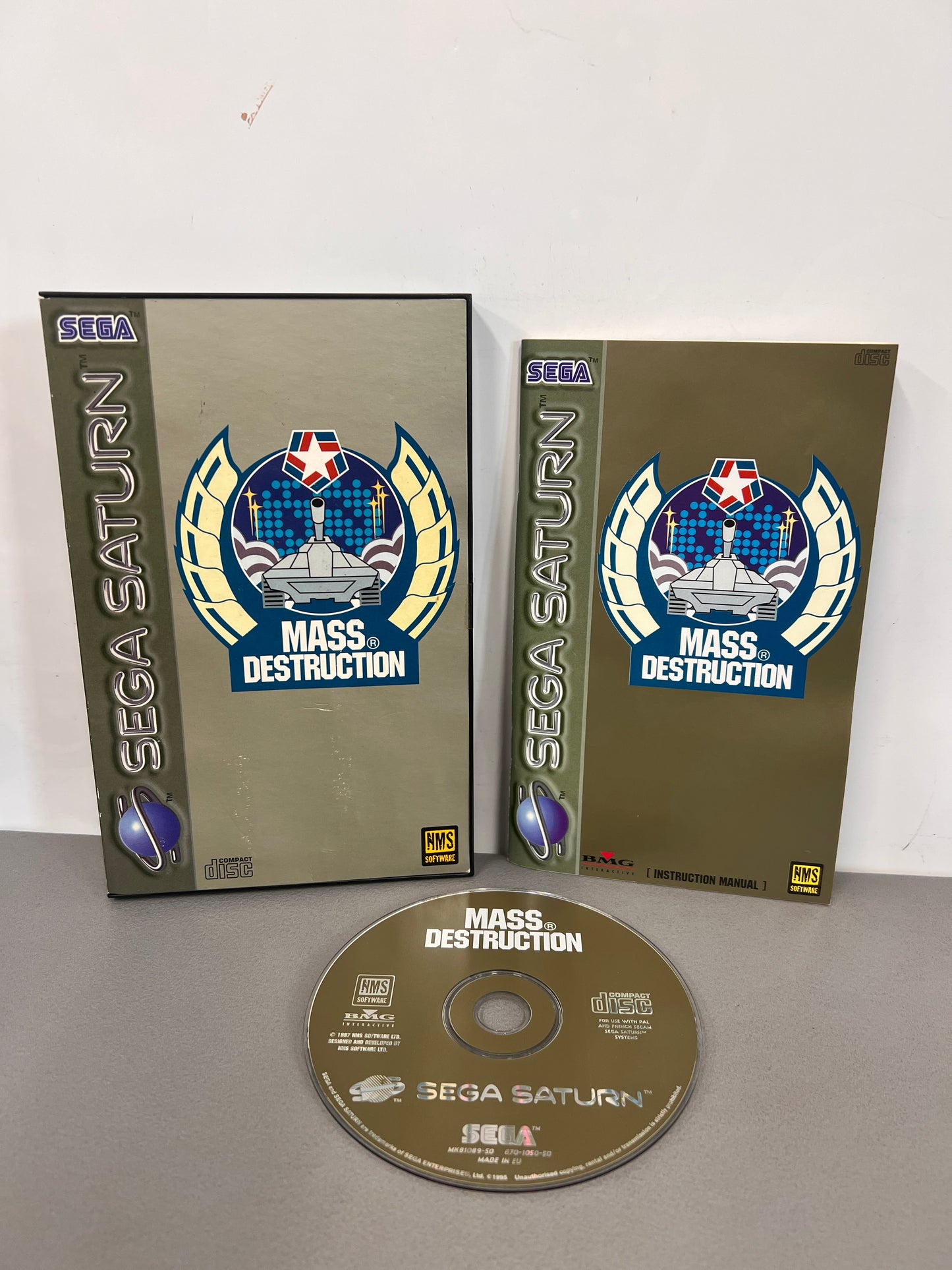 Mass Destruction Sega Saturn