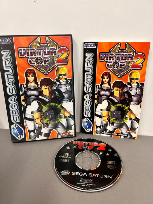 Virtua Cop 2 Sega Saturn