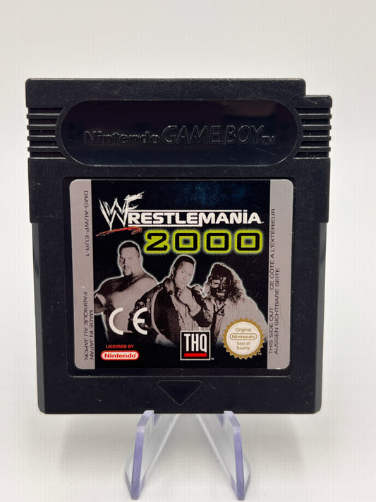 Nintendo Gameboy WWF WrestleMania 2000