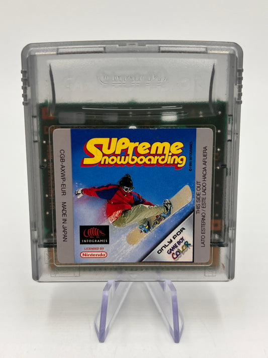 Nintendo Gameboy Supreme Nowboarding