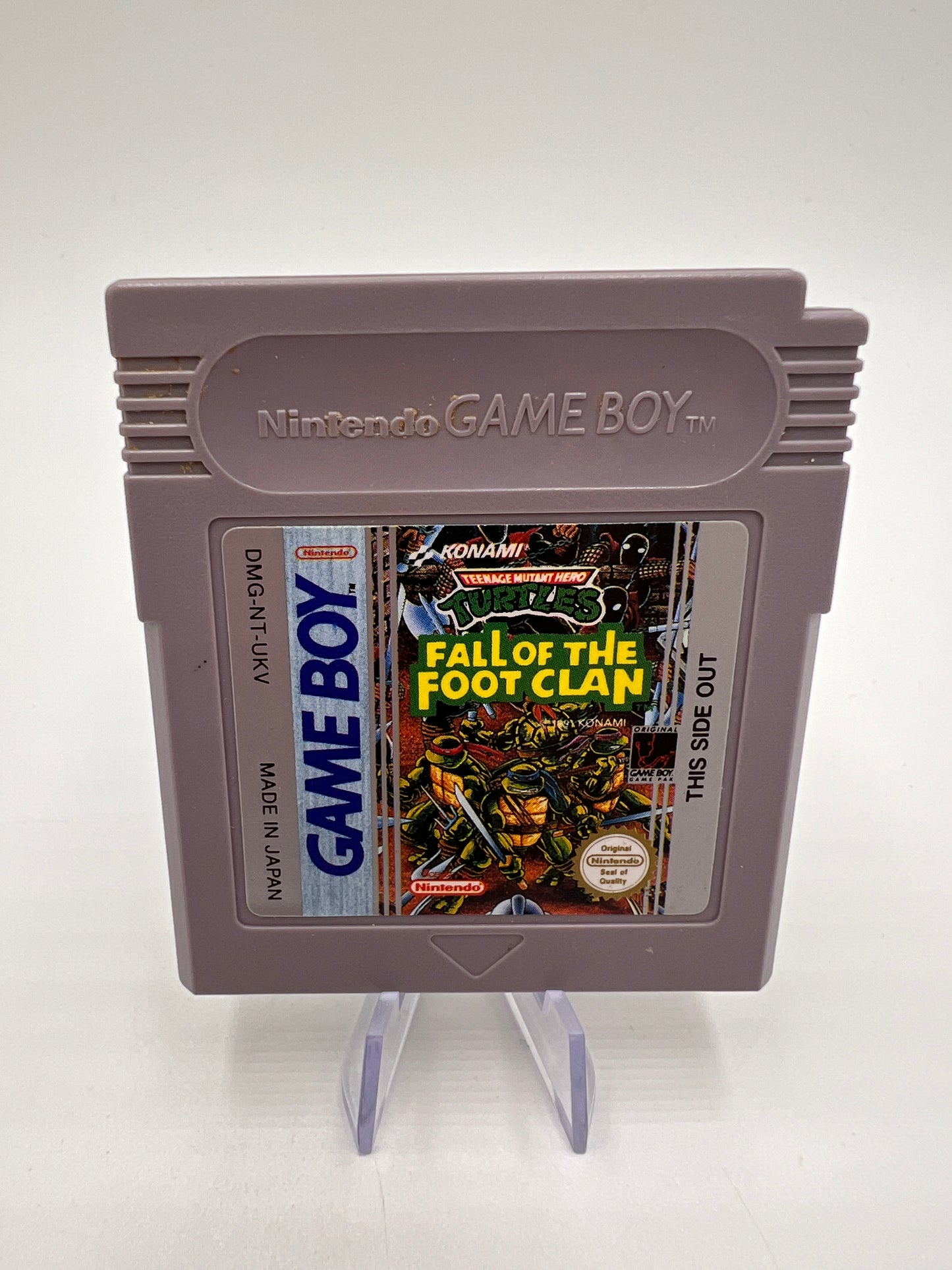 Nintendo Gameboy Fall Of The Foot Clan