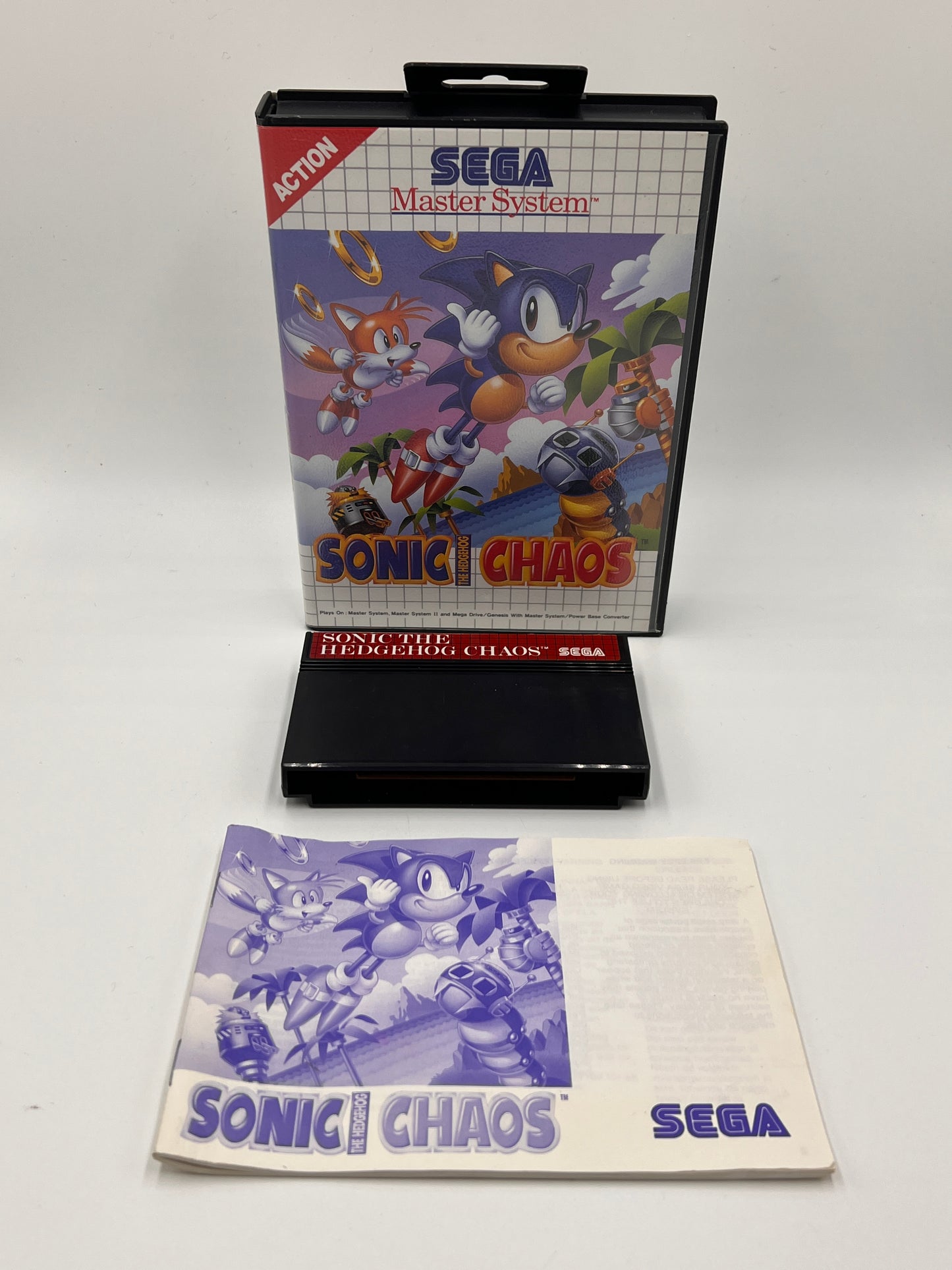 Sega Master System Sonic Chaos