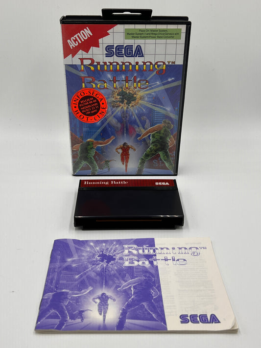 Sega Master System Running Battle