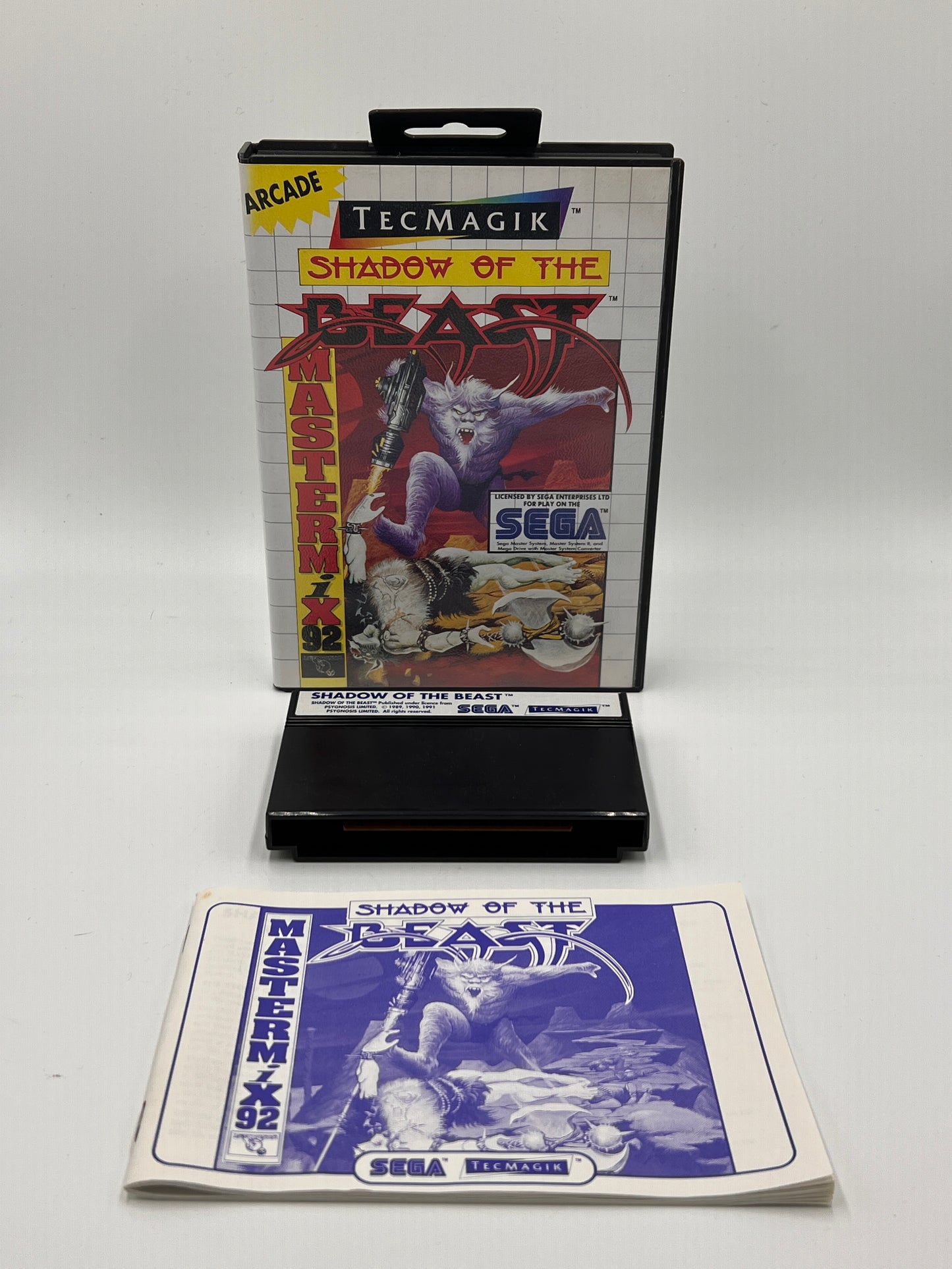 Sega Master System Shadow Of The Beast