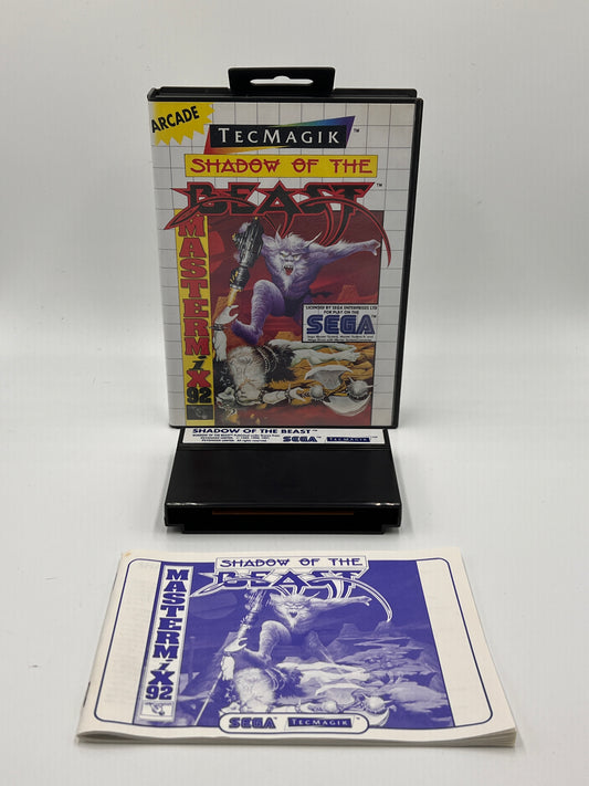 Sega Master System Shadow Of The Beast