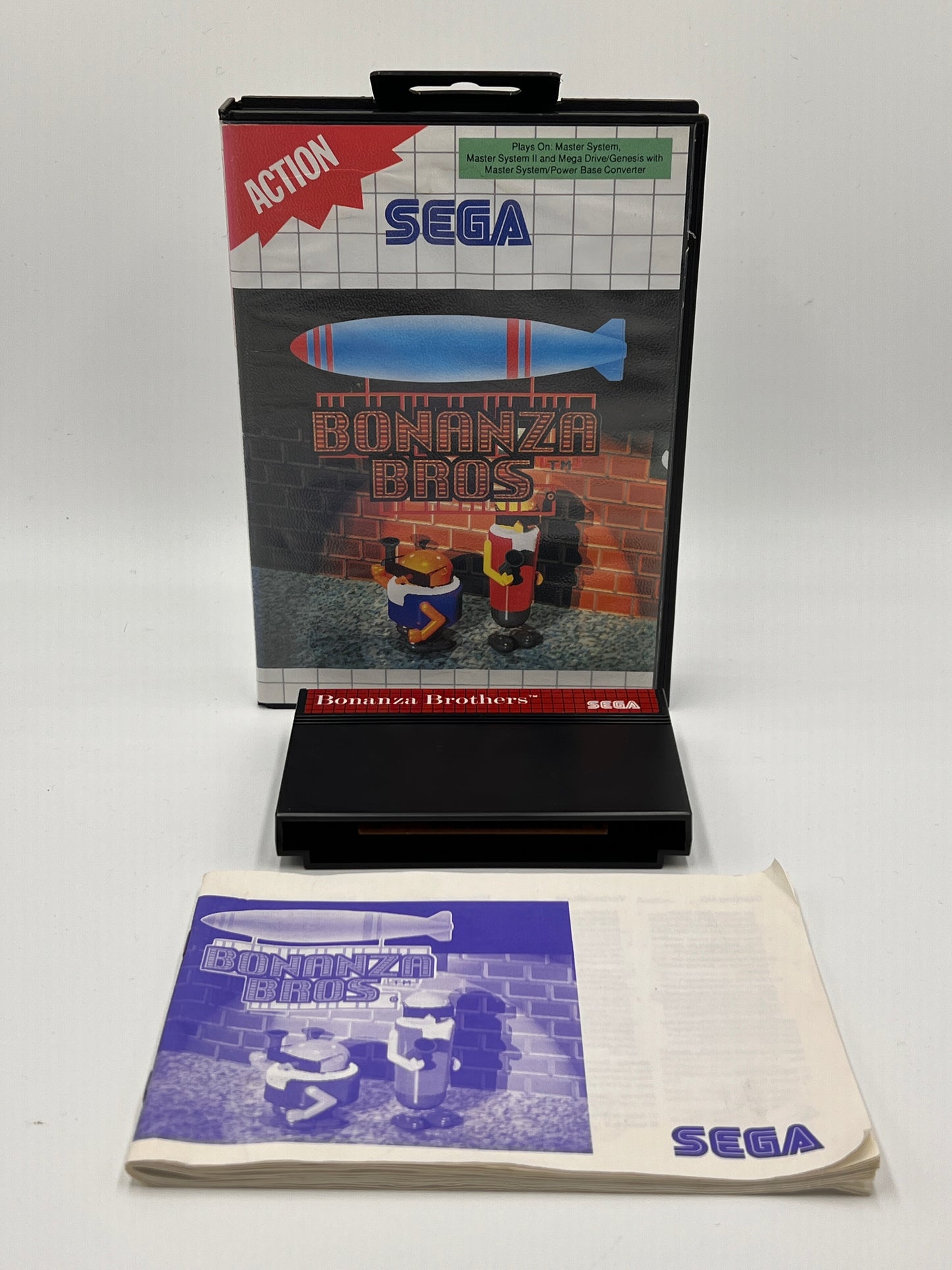 Sega Master System Bonanza Brothers