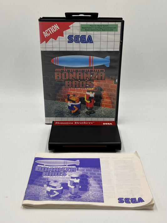 Sega Master System Bonanza Brothers