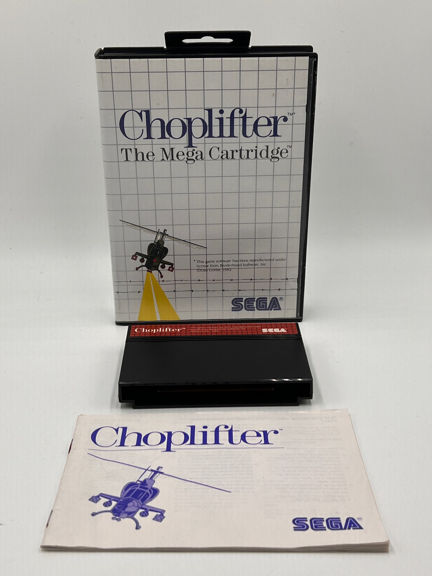 Sega Master System Choplifter