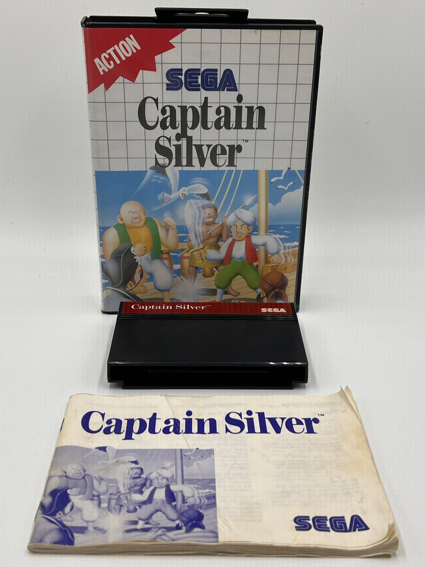 Sega Master System Captain Silver