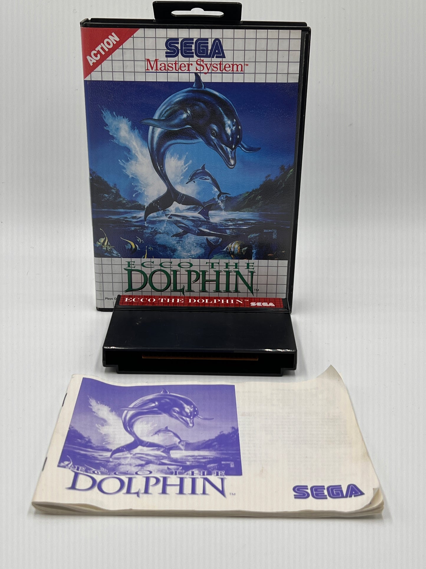 Sega Master System Ecco Dolphin
