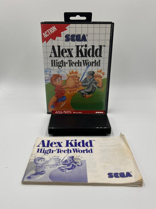 Sega Master System Alex Kidd High Tech