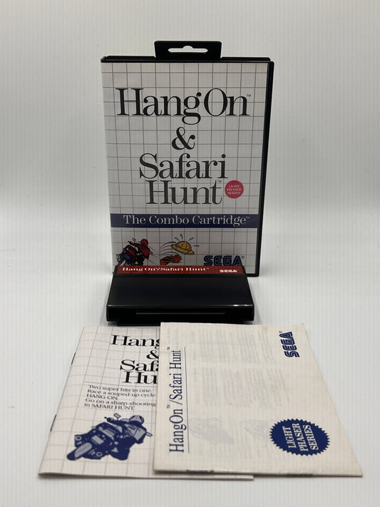 Sega Master System Hang On  / Safari Hunt