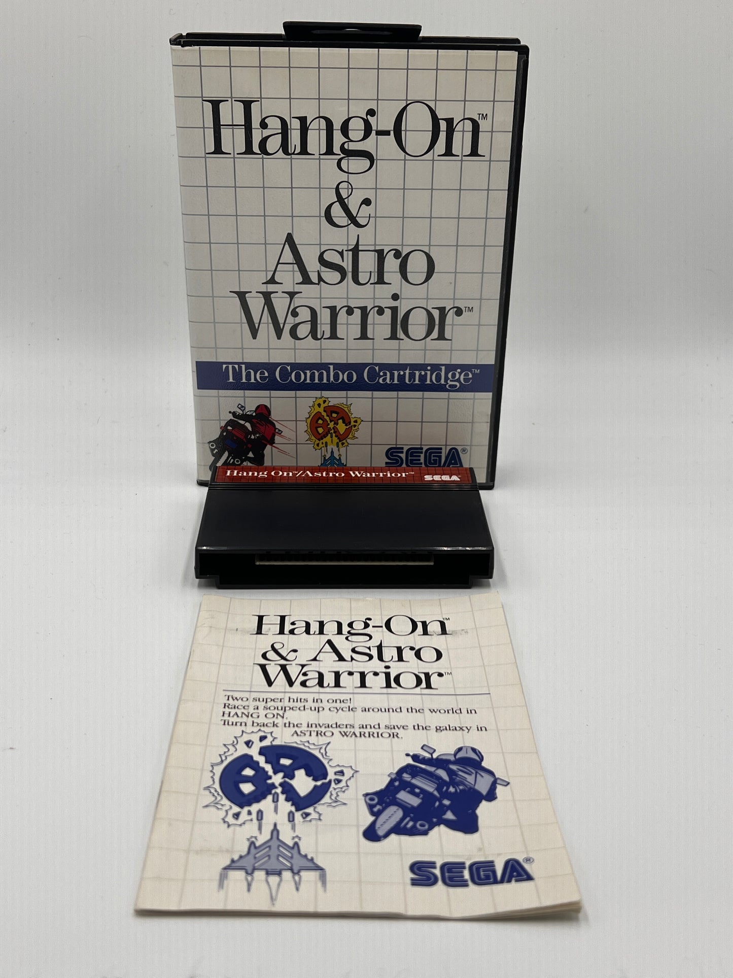 Sega Master System Hang On / Astro Warrior