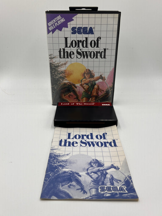 Sega Master System Lord Of The Sword