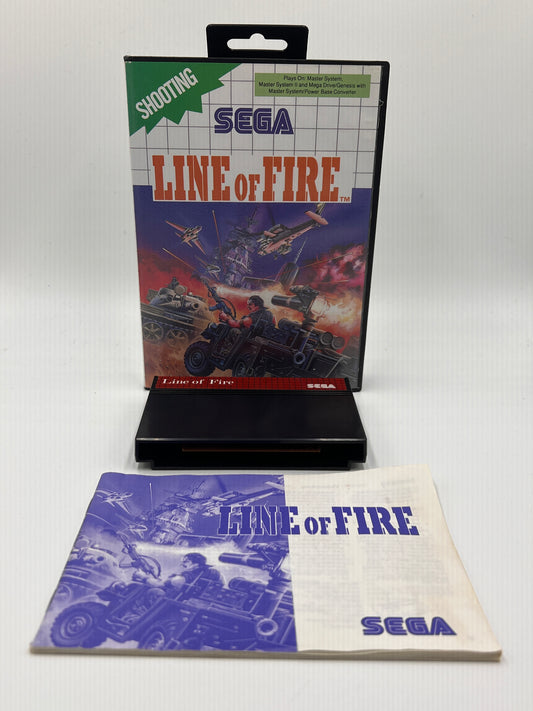 Sega Master System Line Of Fire