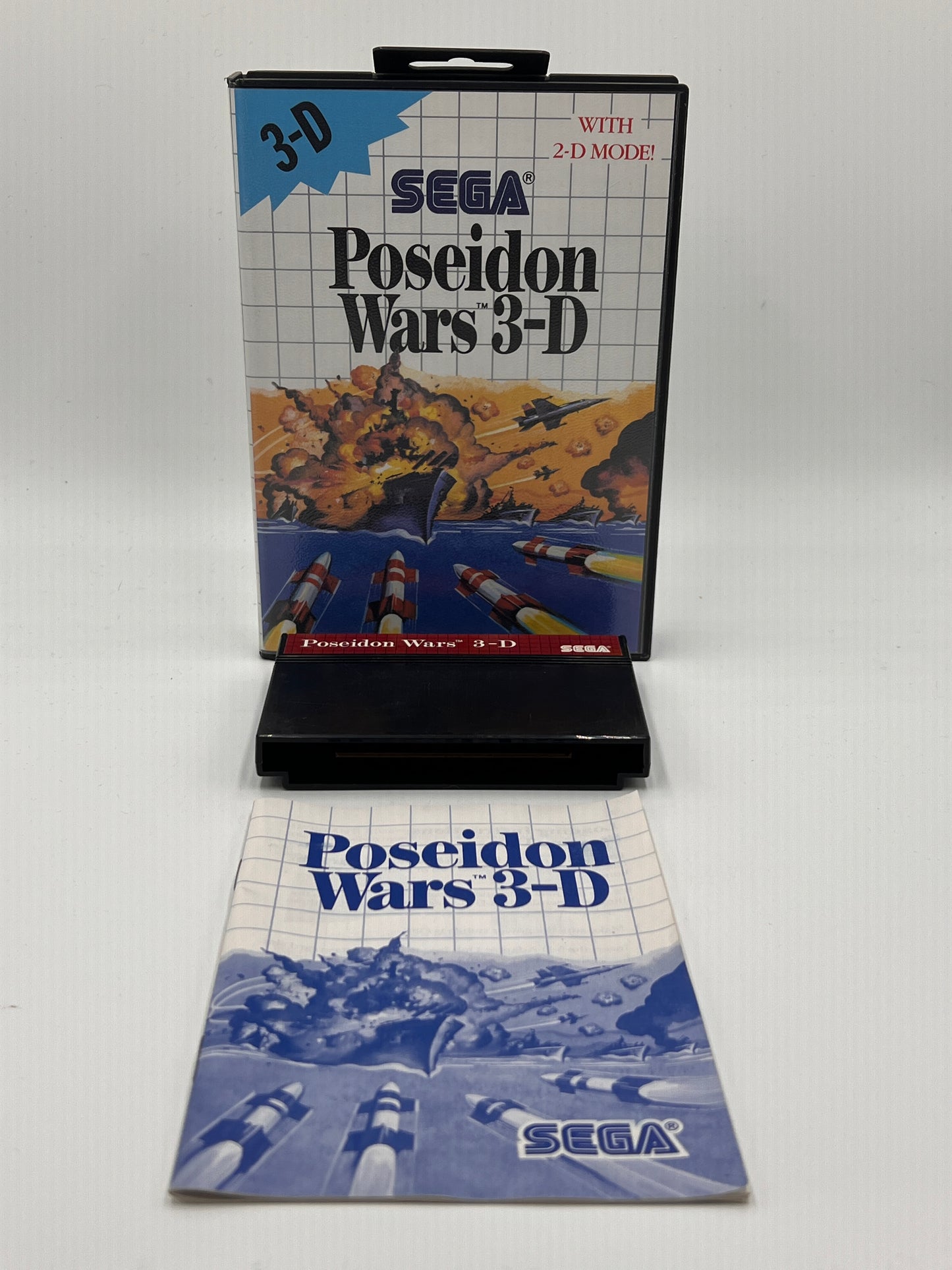 Sega Master System Poseidon Wars 3D