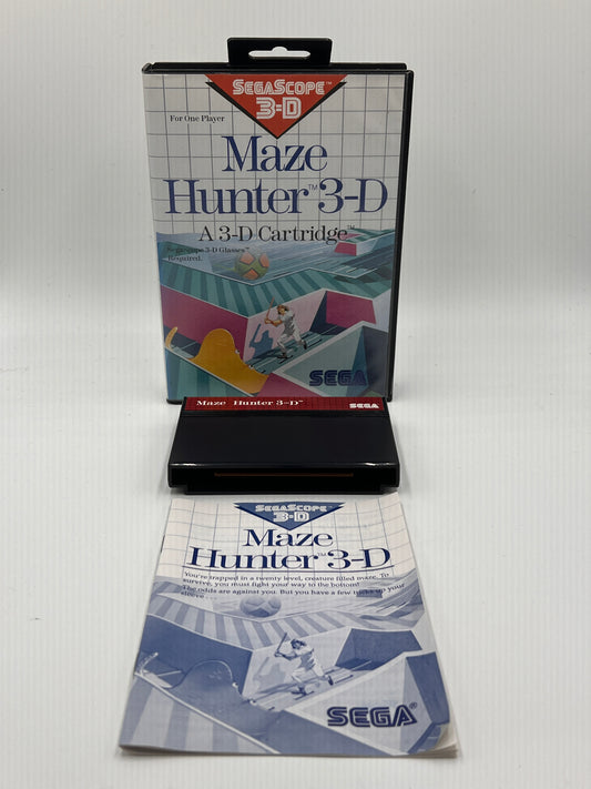 Sega Master System Maze Hunter 3D