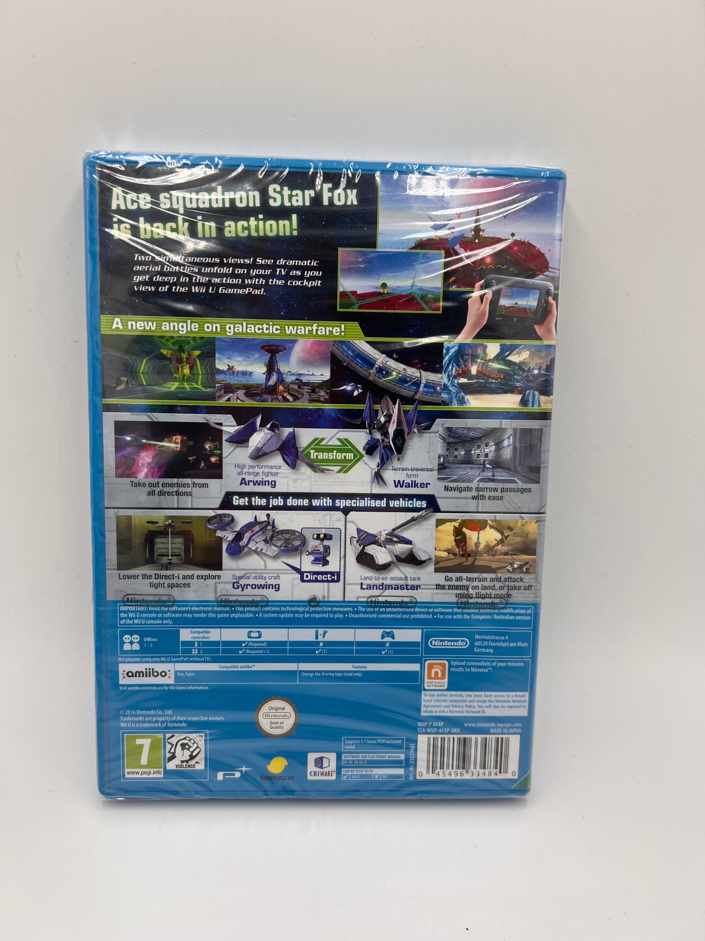 Nintendo Wii U Star Fox zero