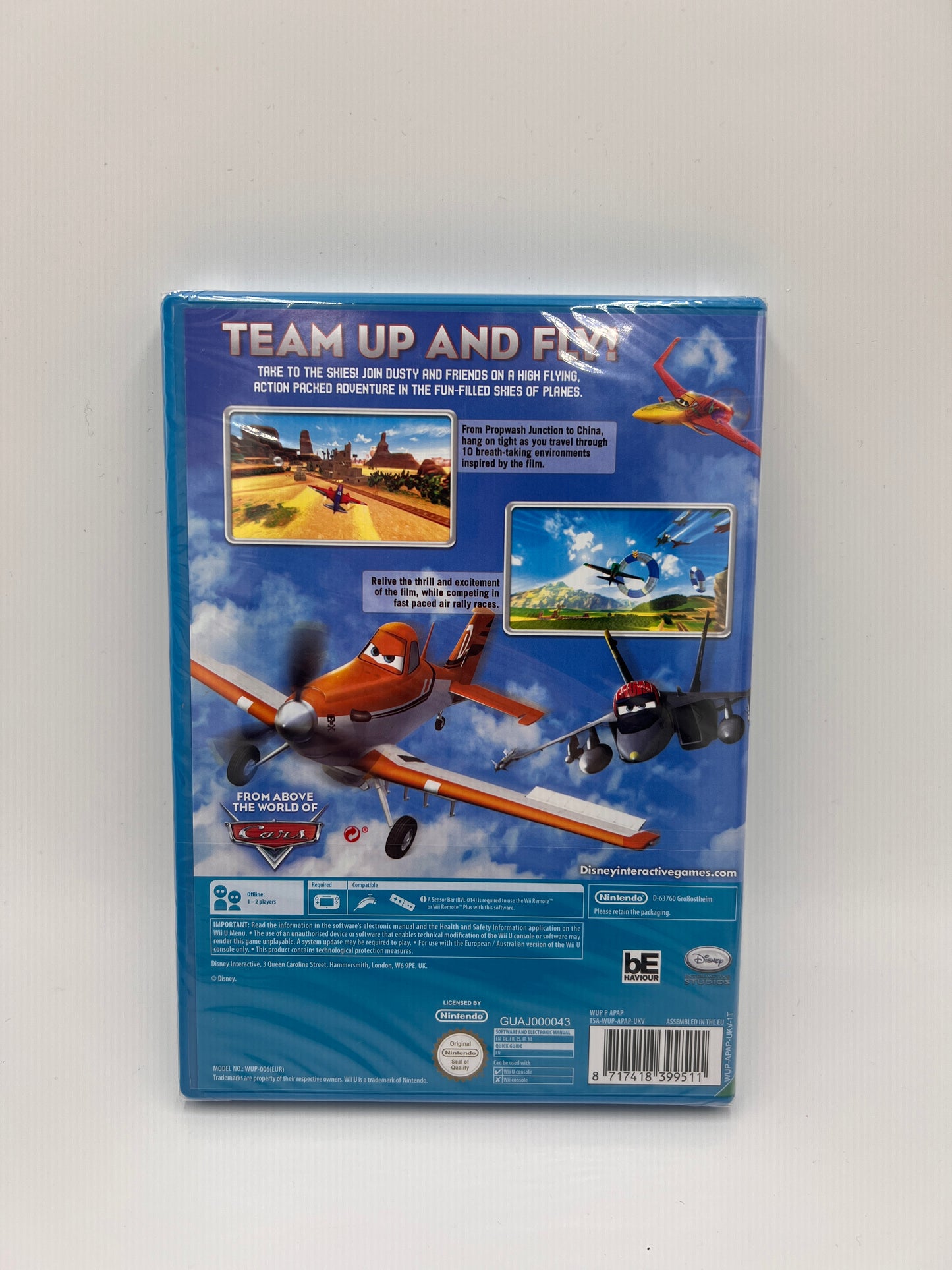 Nintendo Wii U Disney Planes