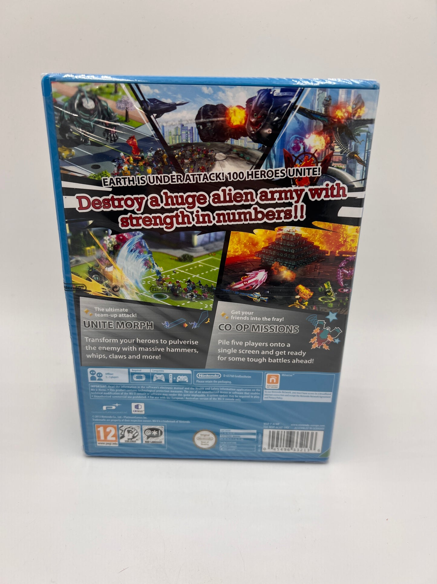 Nintendo Wii U Wonderful 101 NEW