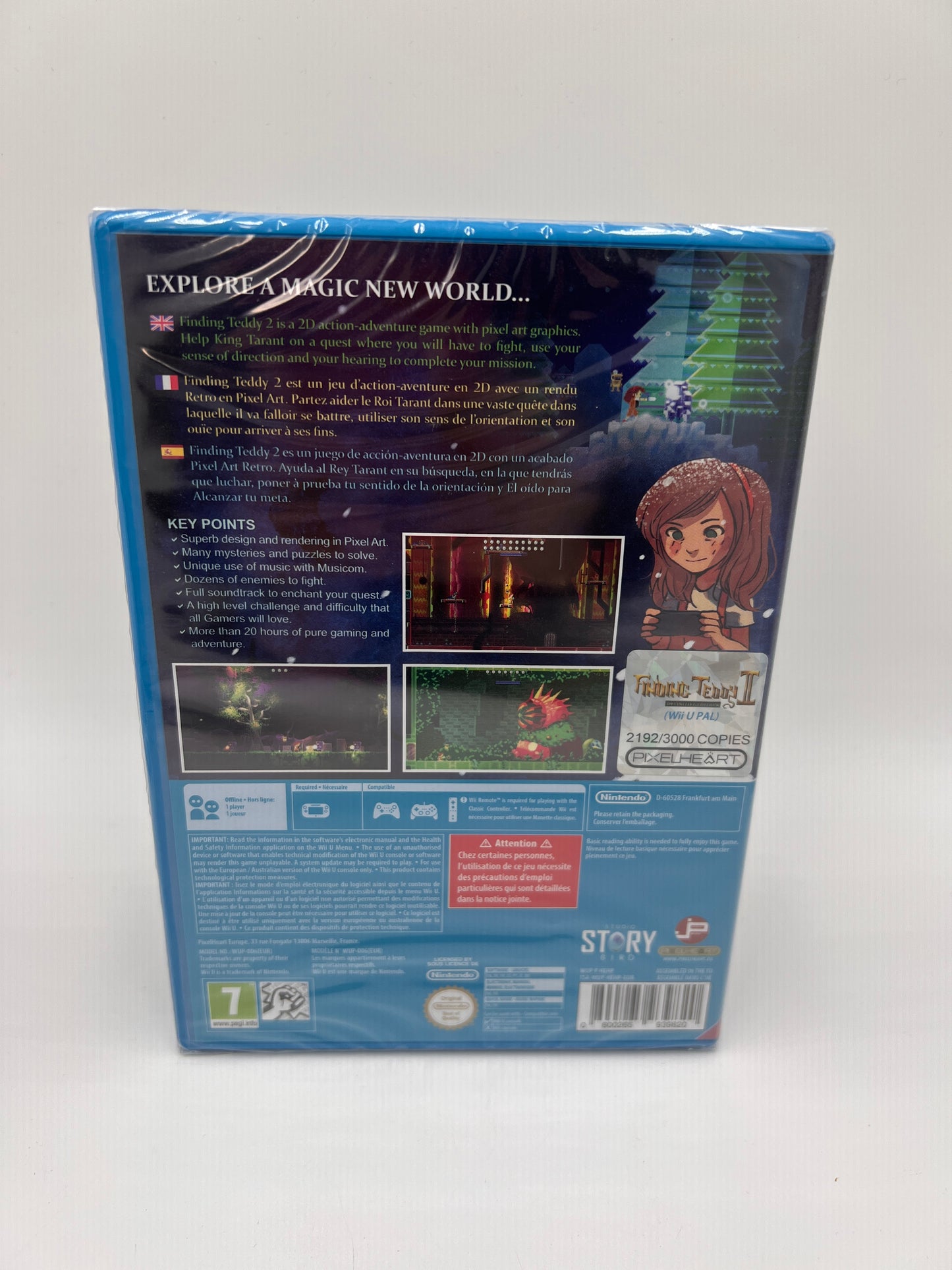 Nintendo Wii U Finding Teddy 2 NEW