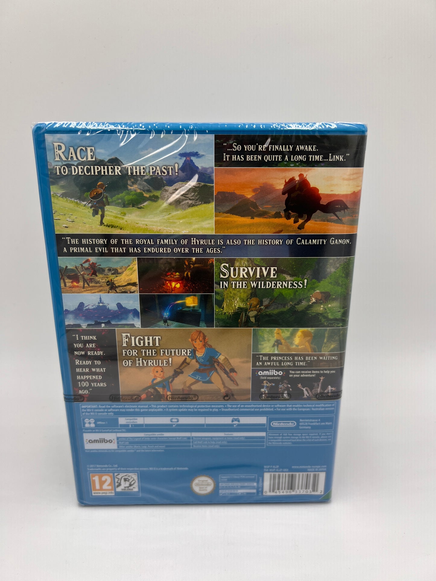 Nintendo Wii U Zelda Breath Wild NEW