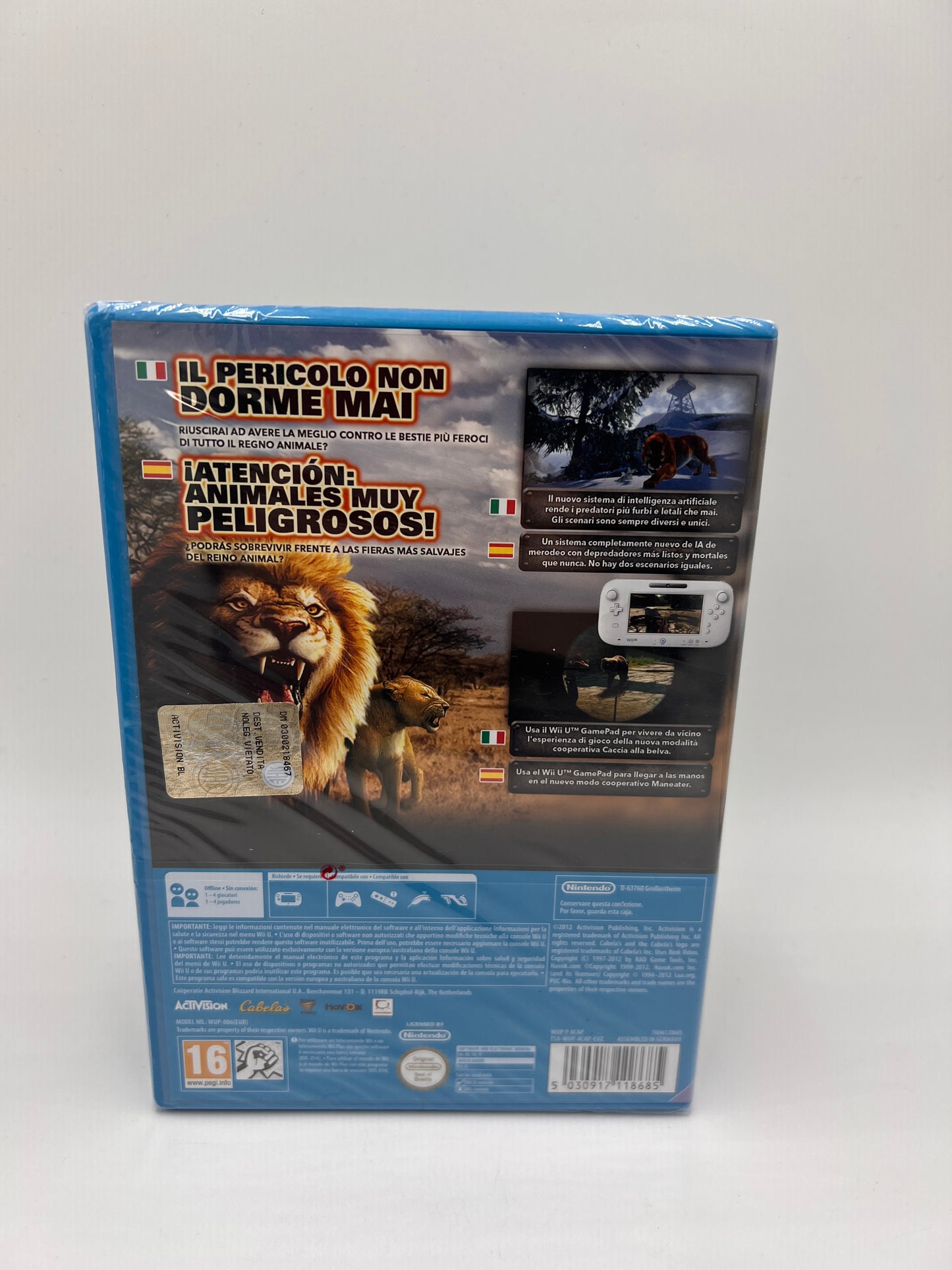 Nintendo Wii U Dangerous Hunt NEW