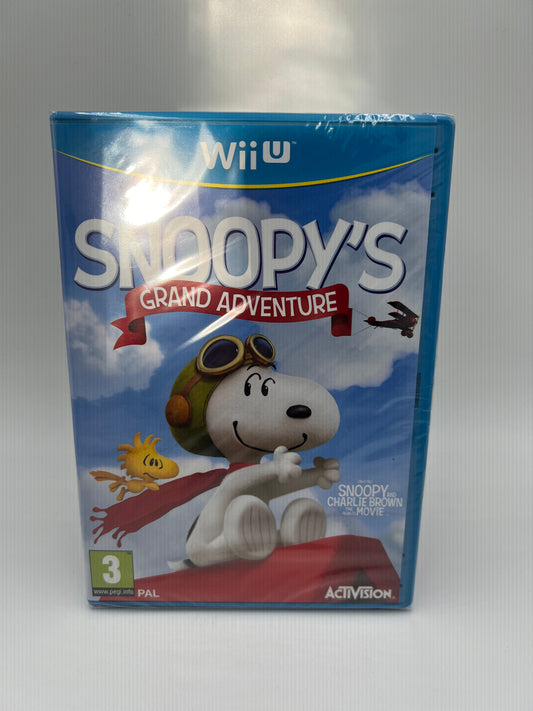 Nintendo Wii U Snoopys Adventure NEW