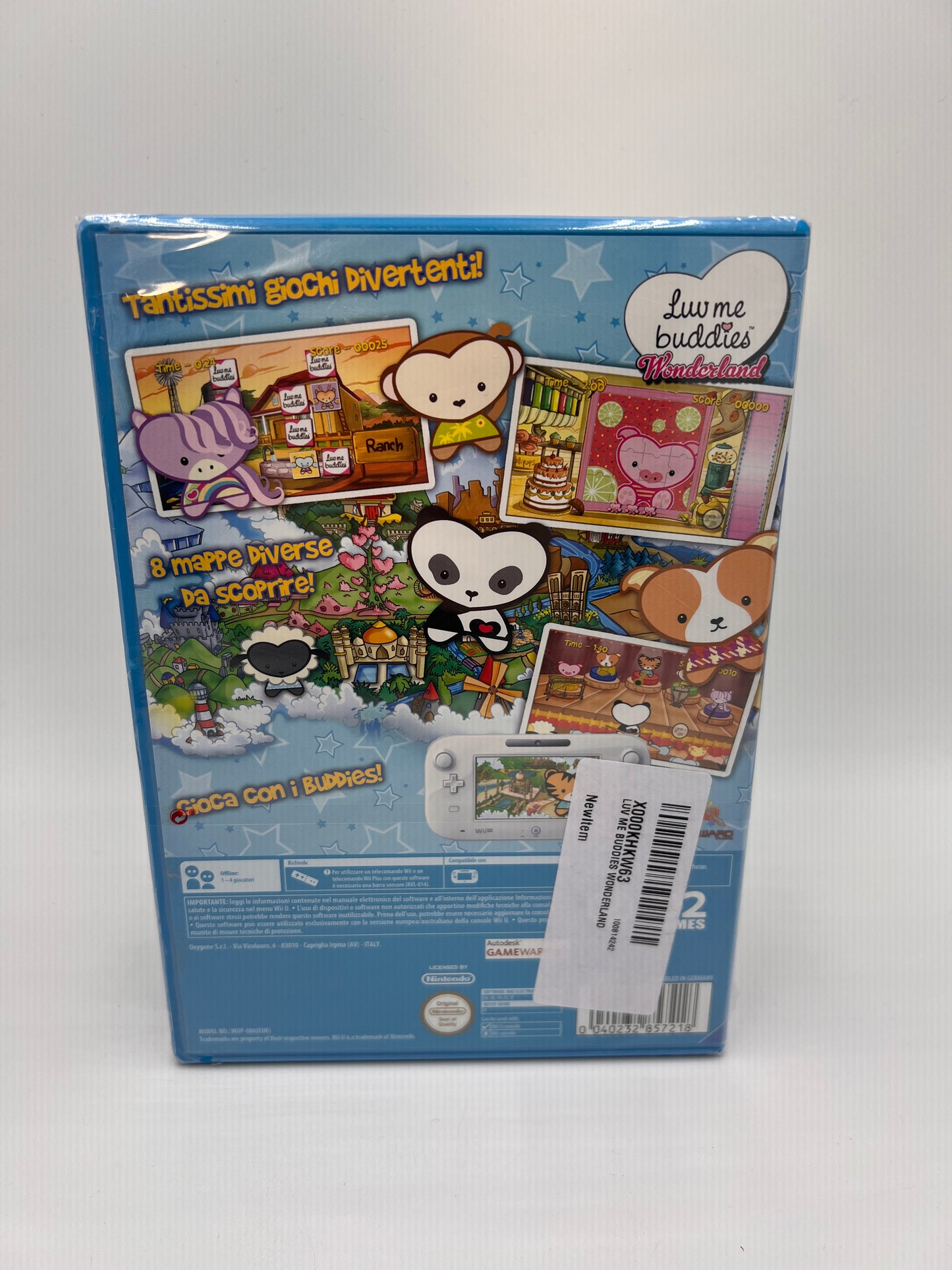 Nintendo Wii U Luv Me Buddies NEW