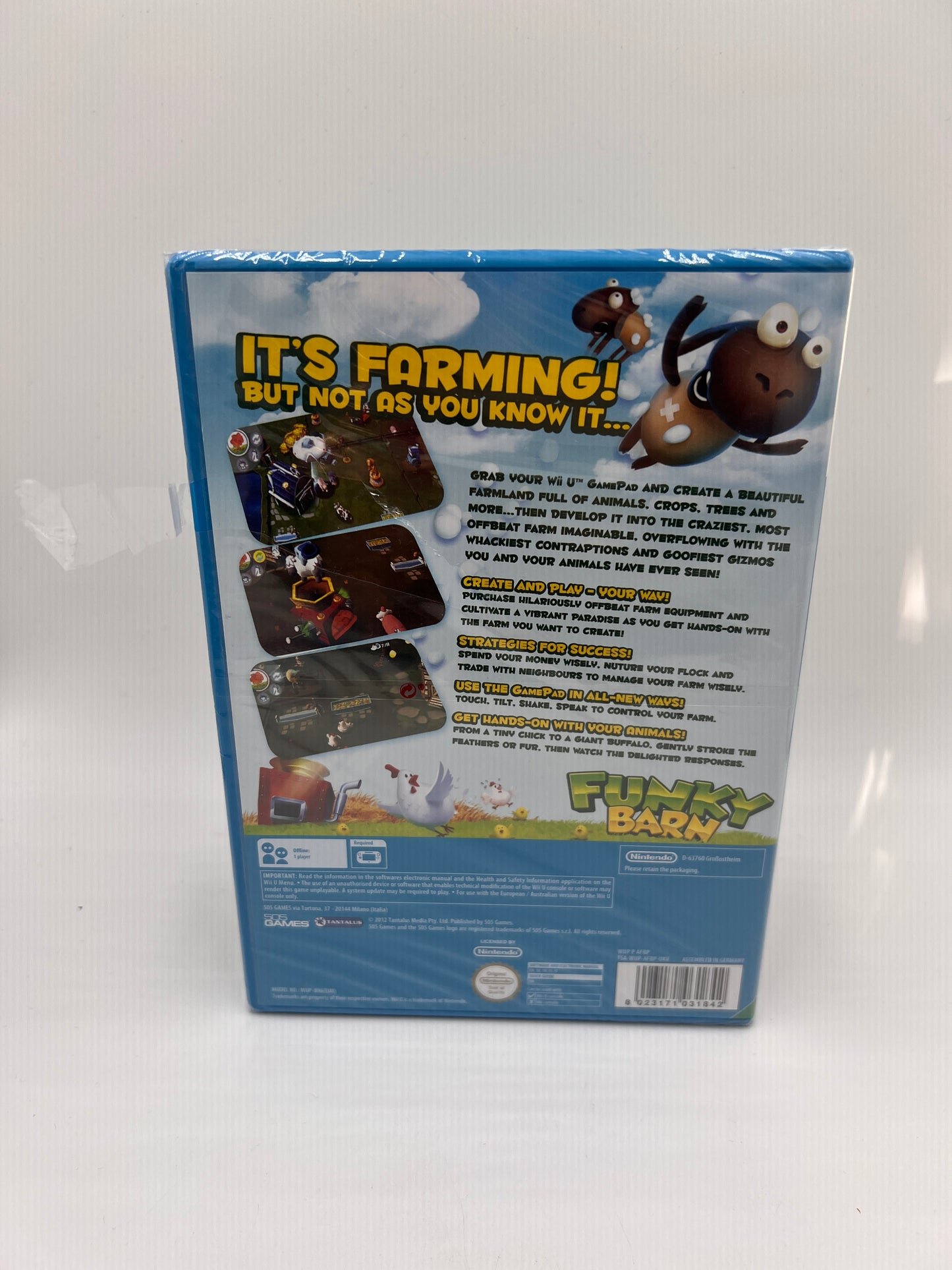 Nintendo Wii U Funky Barn NEW