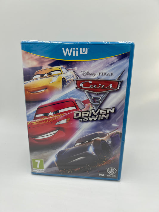 Nintendo Wii U Disney Cars 3 NEW