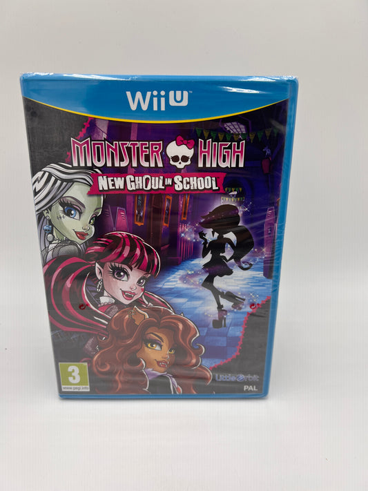 Nintendo Wii U Monster High NEW