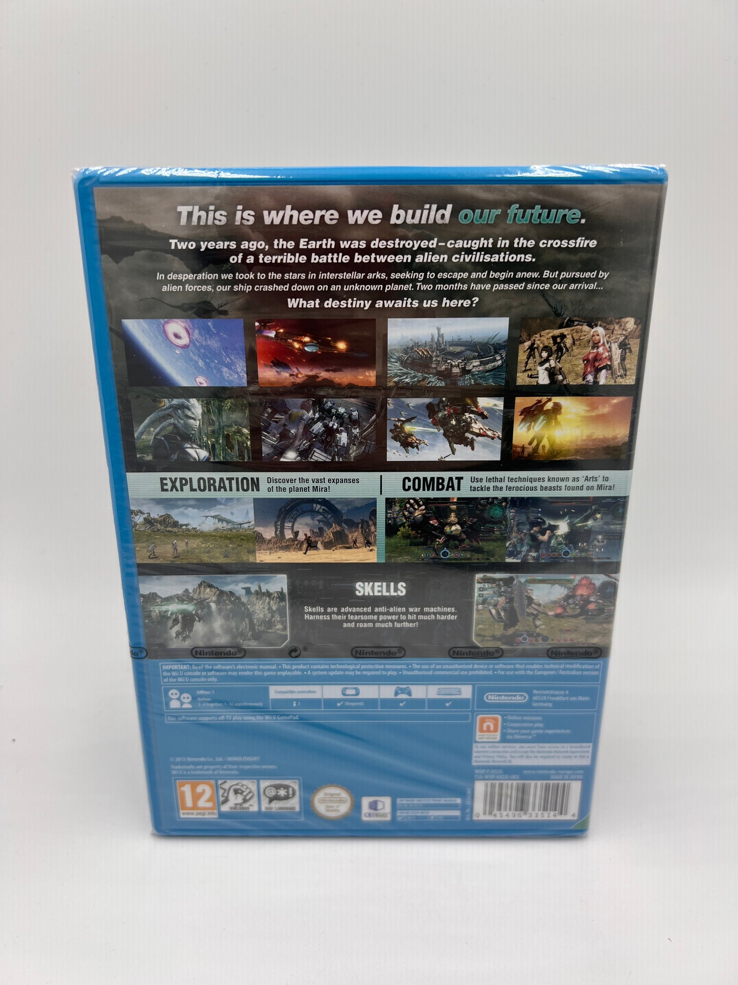Nintendo Wii U Xenoblade Chronicles NEW
