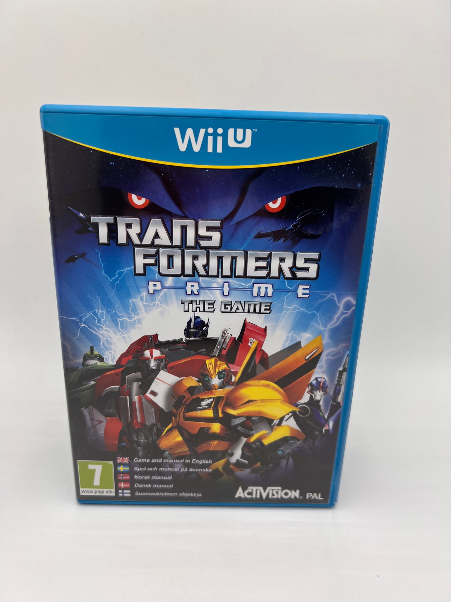 Nintendo Wii U Transformers Prime