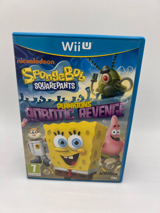 Nintendo Wii U Spongebob Robotic Revenge