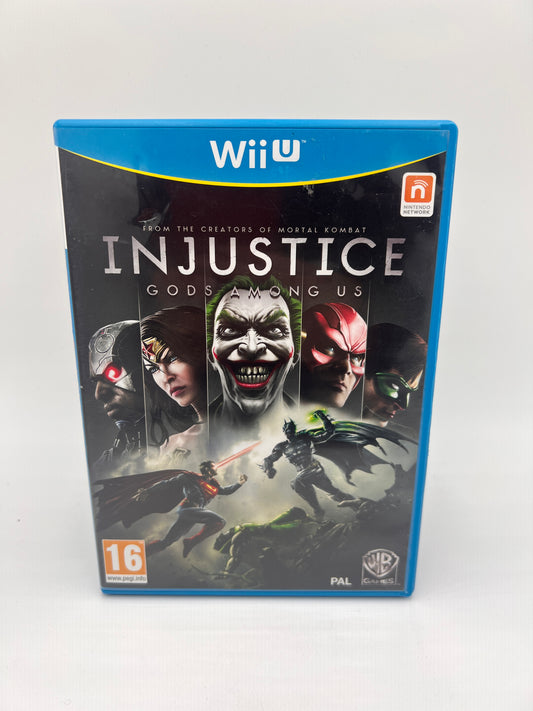 Nintendo Wii U Injustice Gods