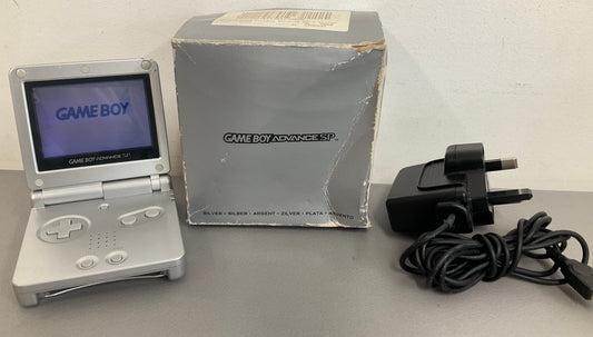 Nintendo Gameboy Advance SP Console Silver