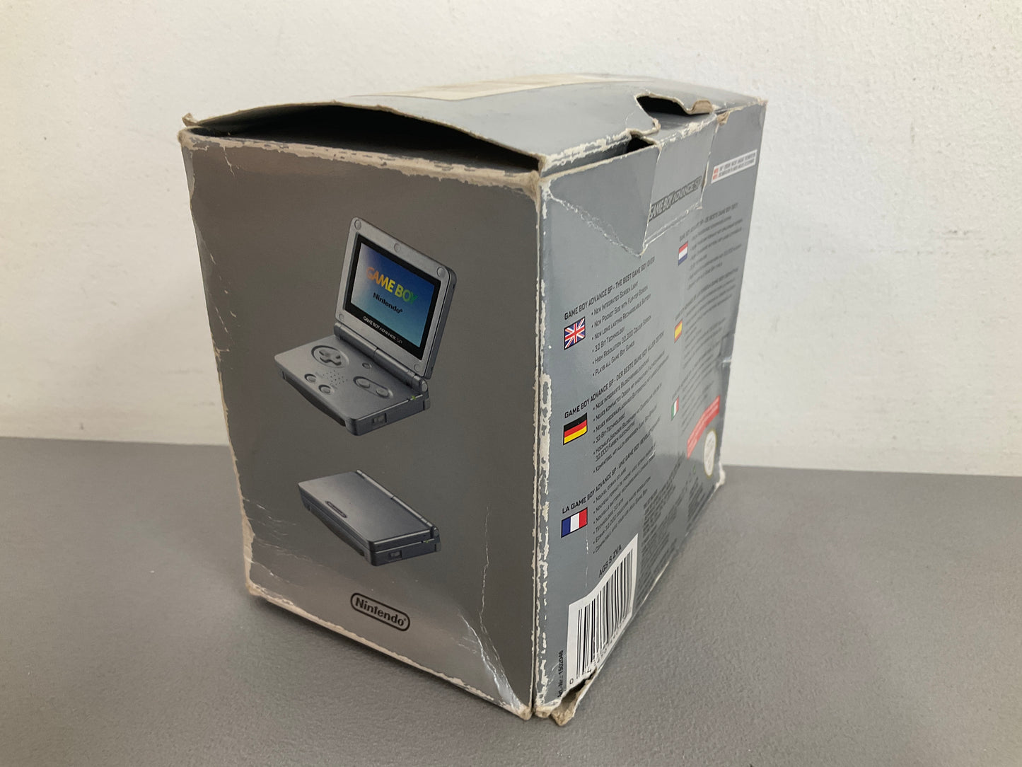 Nintendo Gameboy Advance SP Console Silver