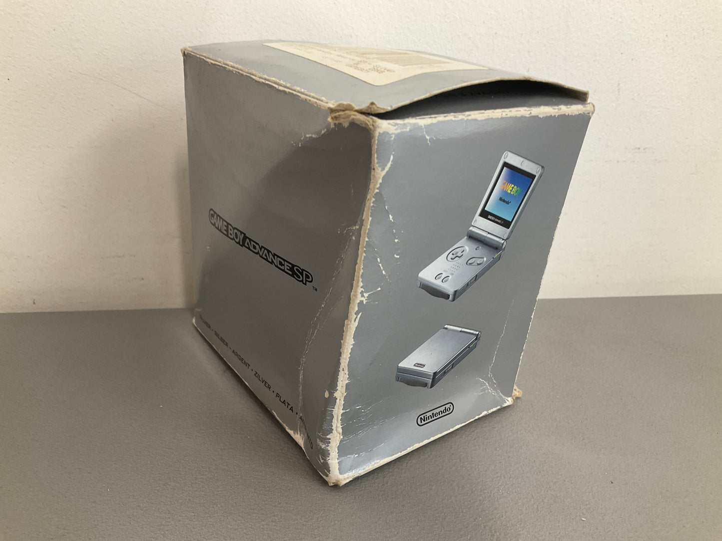 Nintendo Gameboy Advance SP Console Silver