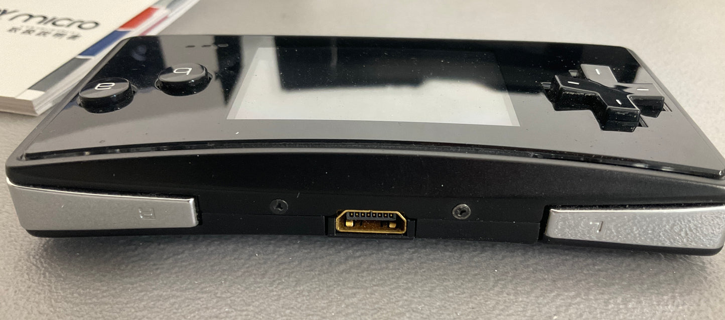 Nintendo Gameboy Micro Console Black