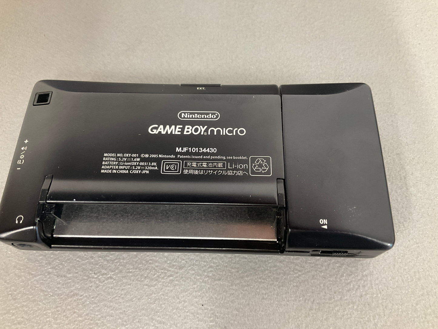 Nintendo Gameboy Micro Console Black