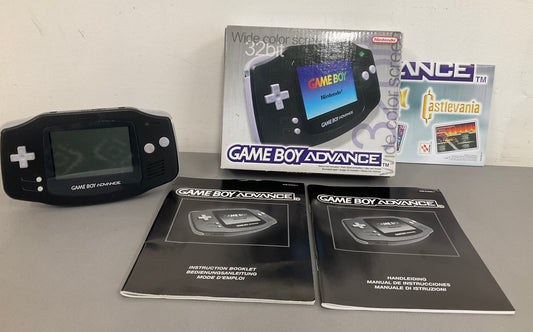Nintendo Gameboy Advance Console Black