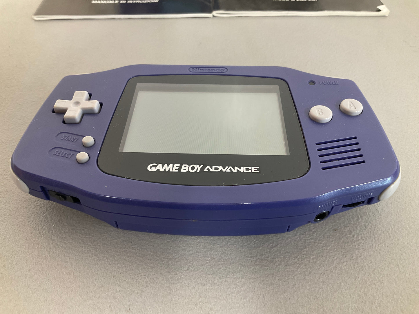 Nintendo Gameboy Advance Console Purple