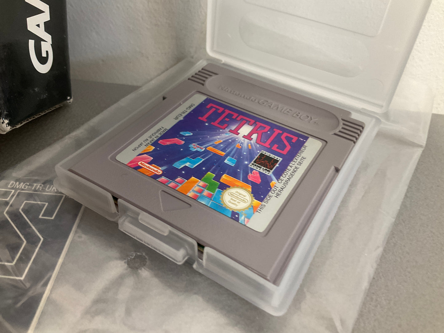 Nintendo Gameboy Pocket Silver Tetris Edition