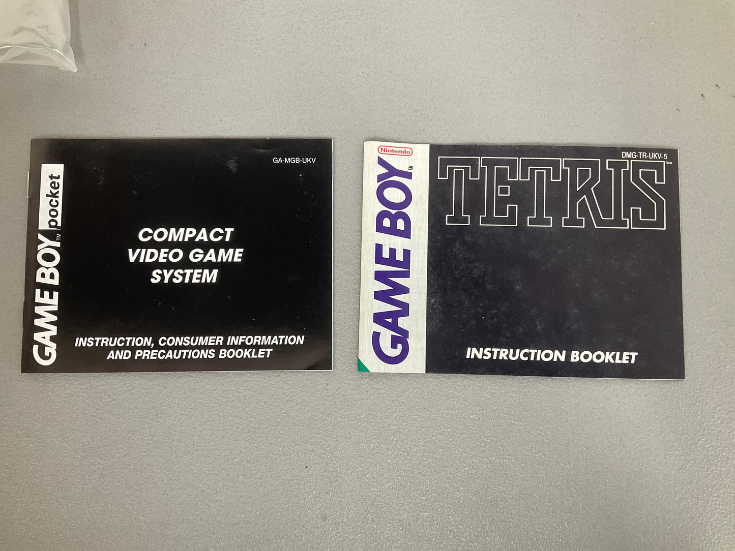 Nintendo Gameboy Pocket Silver Tetris Edition