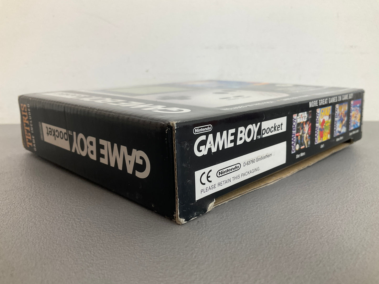 Nintendo Gameboy Pocket Silver Tetris Edition